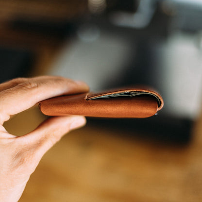 Lost Dutchman Leather "The" Franklin Minimalist Leather Wallet