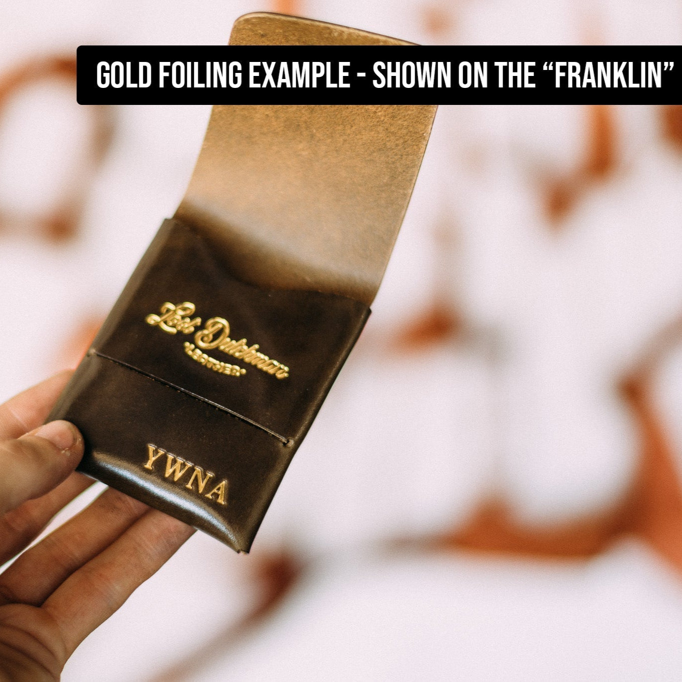 Lost Dutchman Leather "The" Mini Franklin Leather Minimalist Wallet