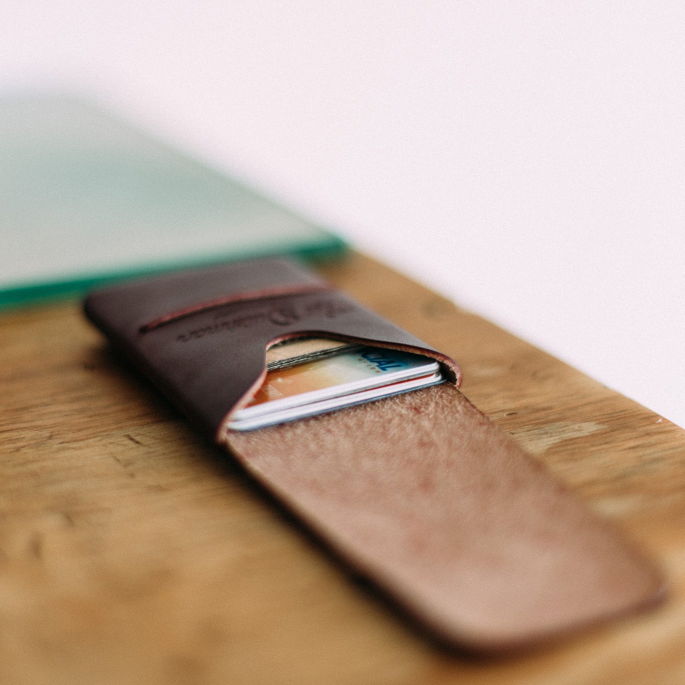 Lost Dutchman Leather "The" Mini Franklin Leather Minimalist Wallet