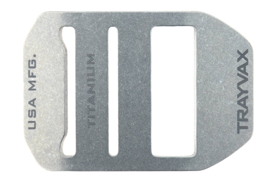 Trayvax Titanium Cinch Belt Buckle