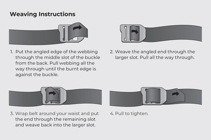 Trayvax Titanium Cinch Belt