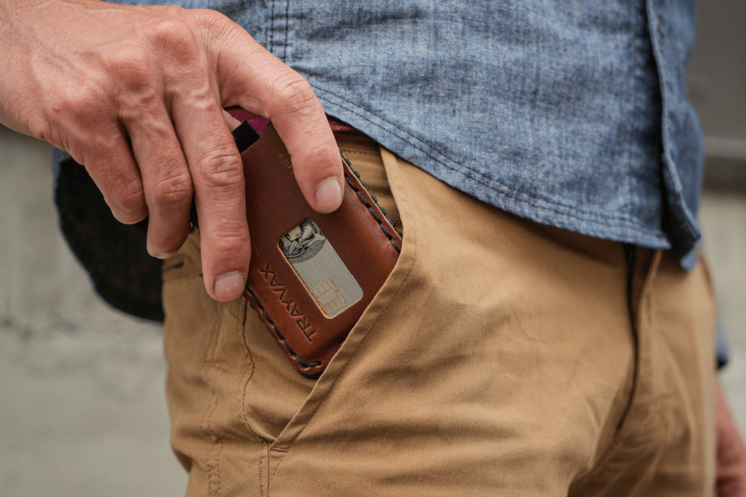 Trayvax Ascent Wallet - Black Stealth Black