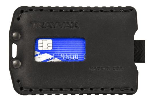 Trayvax Ascent Wallet - Black Stealth Black