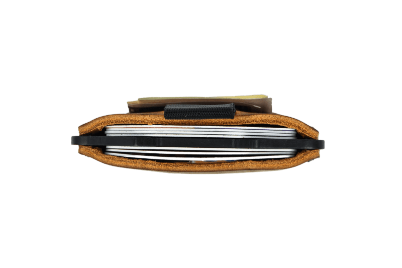 Trayvax Ascent Wallet - Black Tobacco Brown