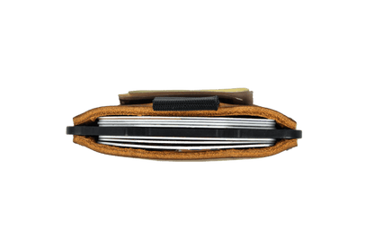 Trayvax Ascent Wallet - Black Tobacco Brown