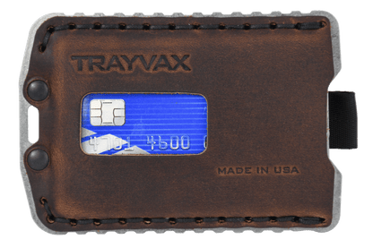 Trayvax Ascent Wallet - Raw Mississippi Mud