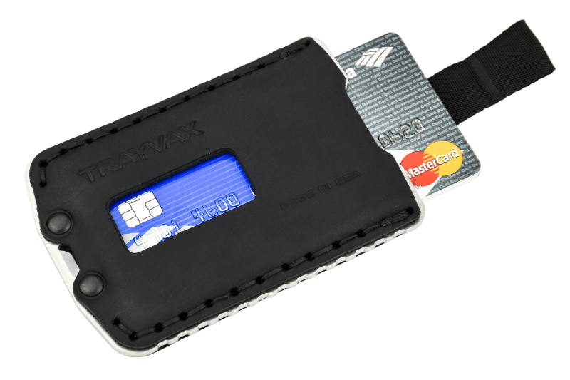 Trayvax Ascent Wallet - Raw Stealth Black