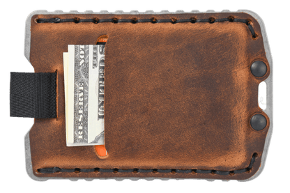 Trayvax Ascent Wallet - Raw Tobacco Brown