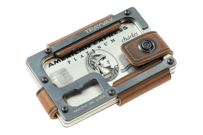 Contour Lite Wallet - Titanium Mississippi Mud