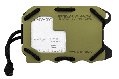 Trayvax Original 2.0 Wallet - OD Green