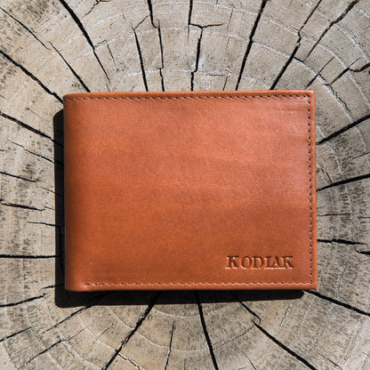 Kodiak Leather Slim RFID Bifold