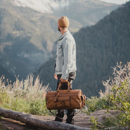 Kodiak Leather Yukon 60L Weekender Duffel