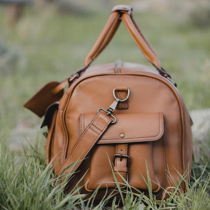 Kodiak Leather Yukon 60L Weekender Duffel