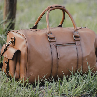 Kodiak Leather Yukon 60L Weekender Duffel
